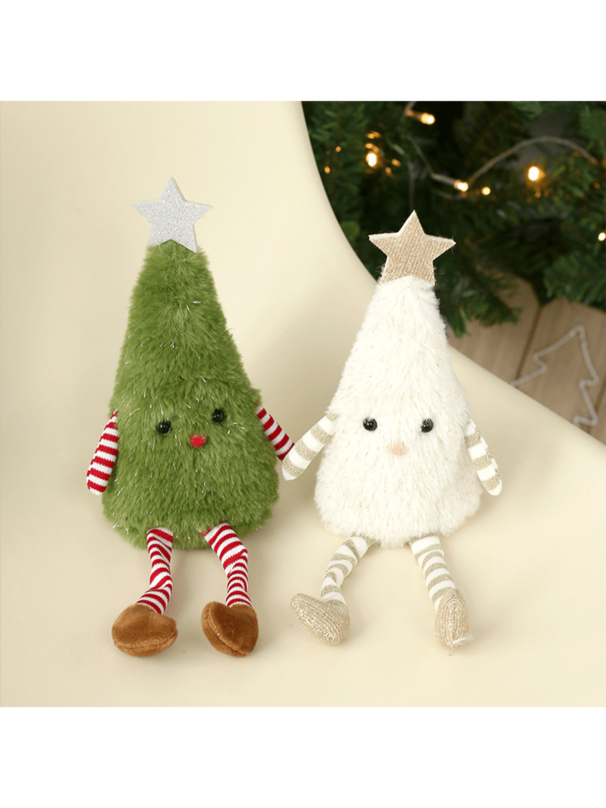 Plush Christmas Tree Doll - Cu - Home Decor Exchange のレビューと価格