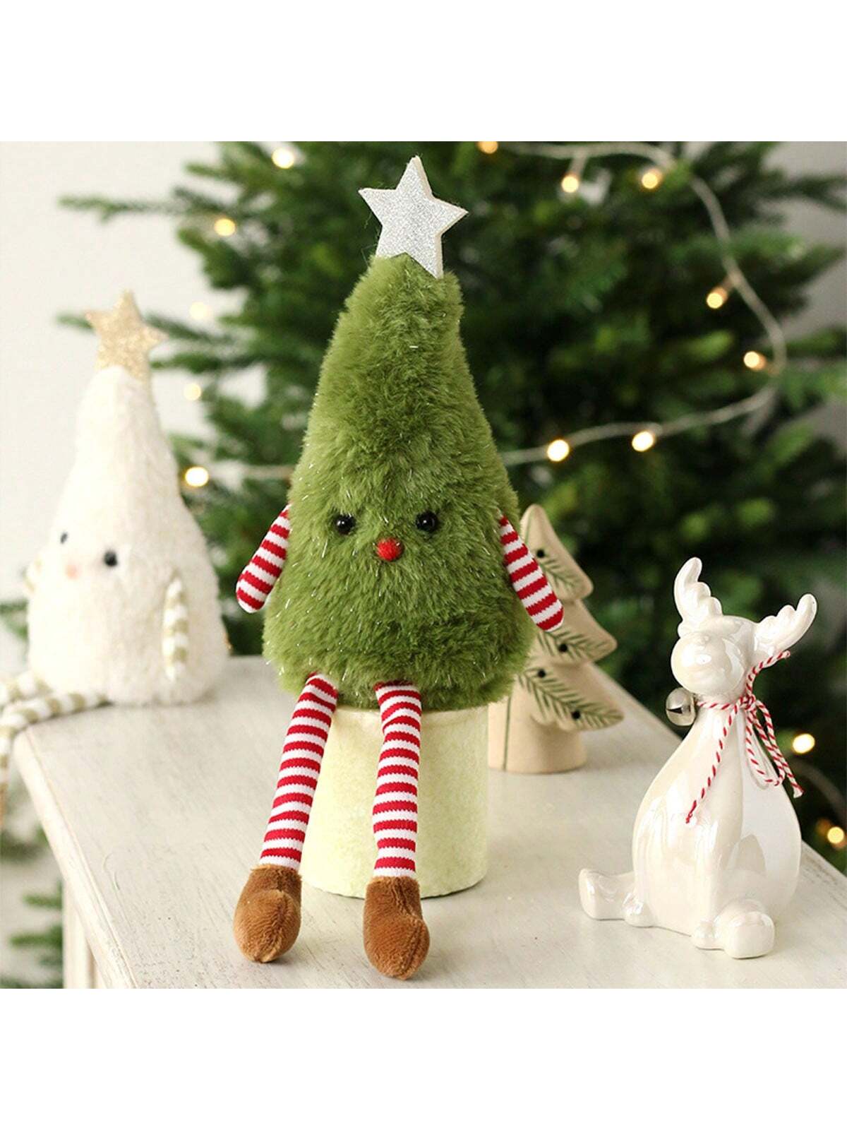 Plush Christmas Tree Doll - Cu - Home Decor Exchange のレビューと価格