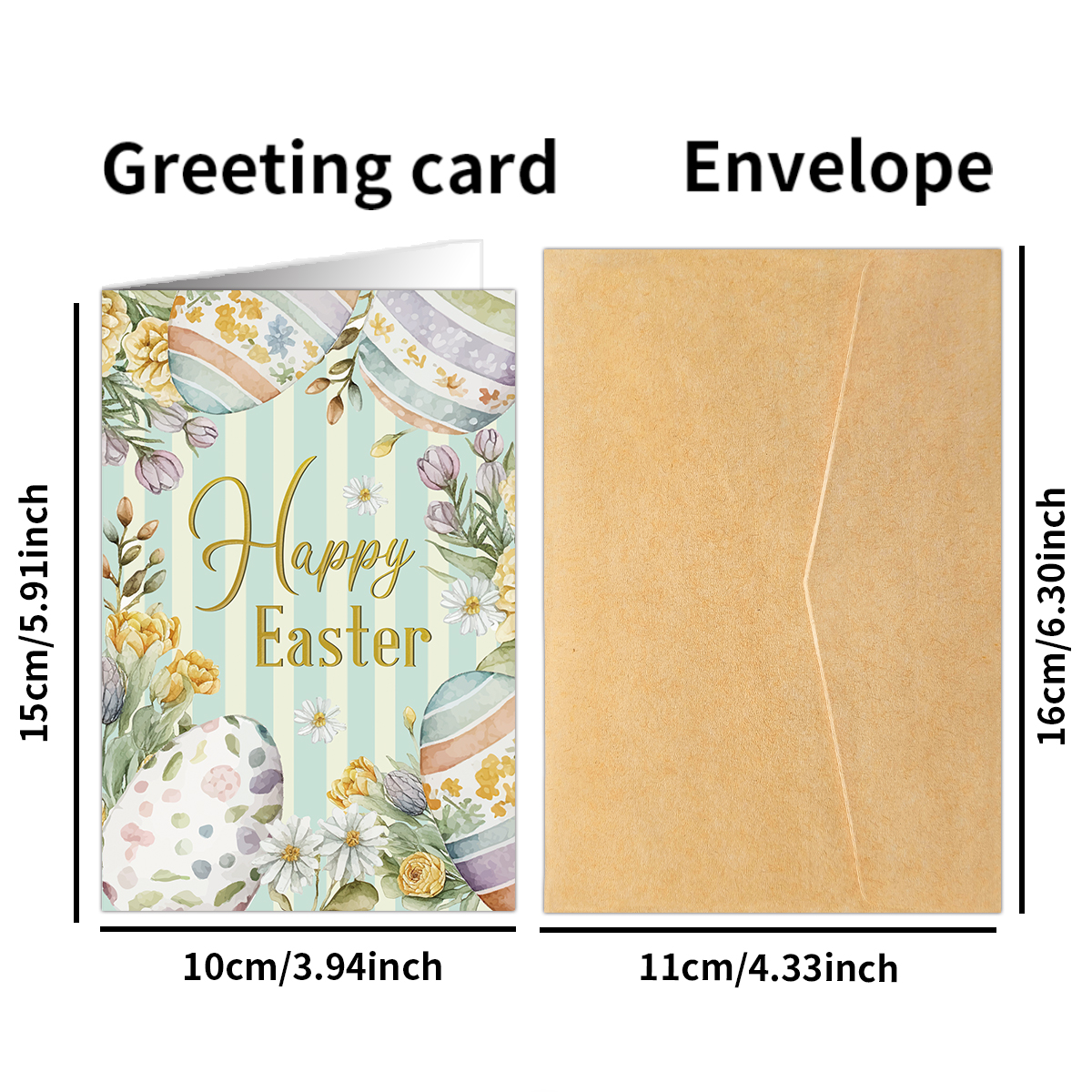 12pcs Exquisite Easter Greetin - Home Decor Exchange のレビューと価格