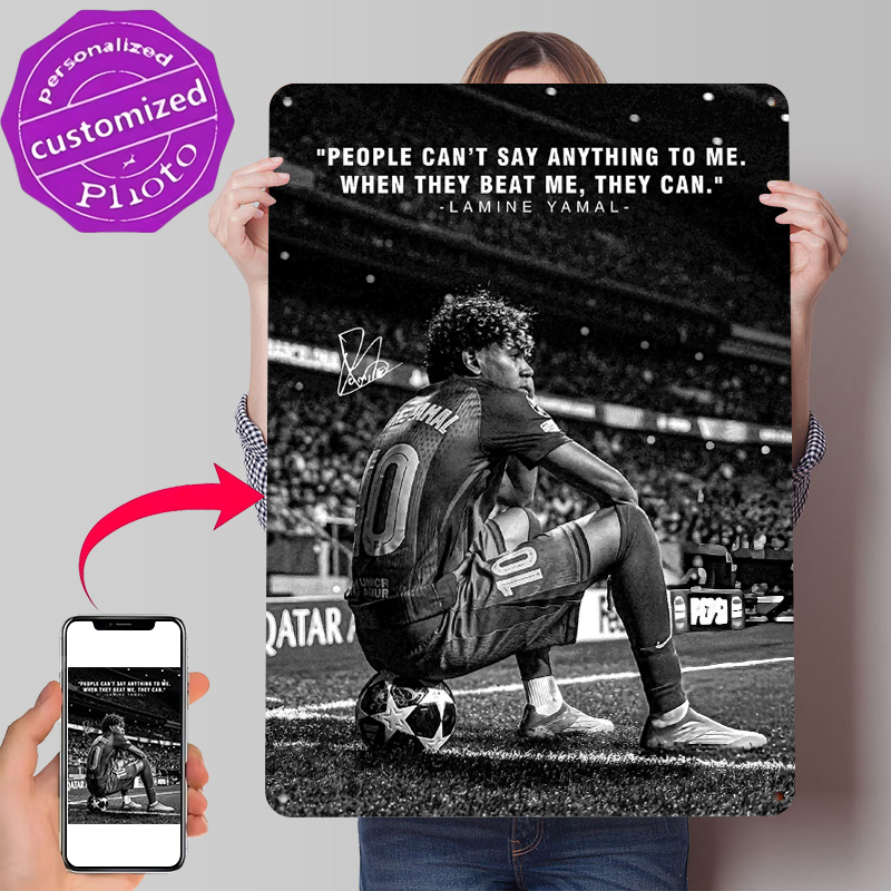 Lamine Yamal Quote on Soccer F - Home Decor Quotes On Wall のレビューと価格