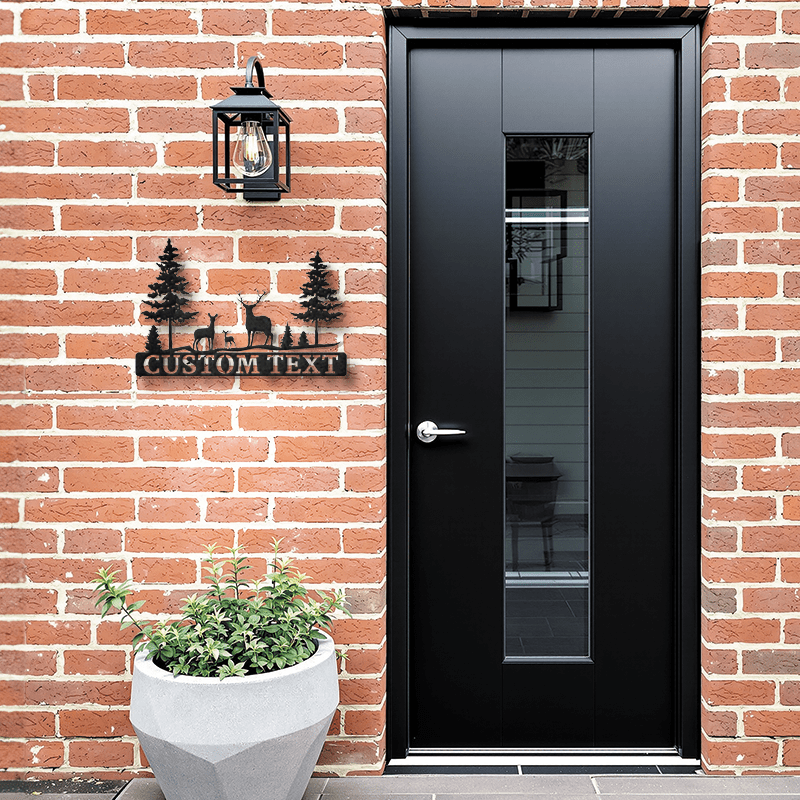 Custom Deer Family Metal Wall  - Home Decor Wall Art のレビューと価格