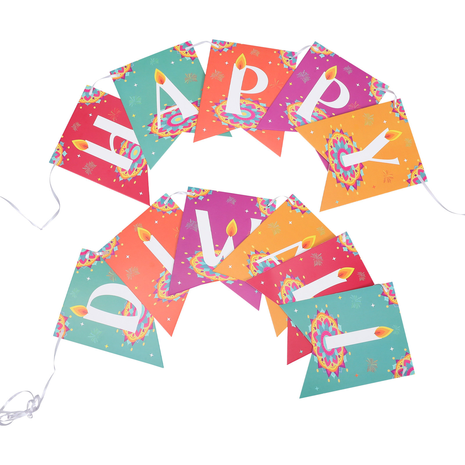 Celebrate Diwali Wall Decor Ba - Home Decor Garland のレビューと価格