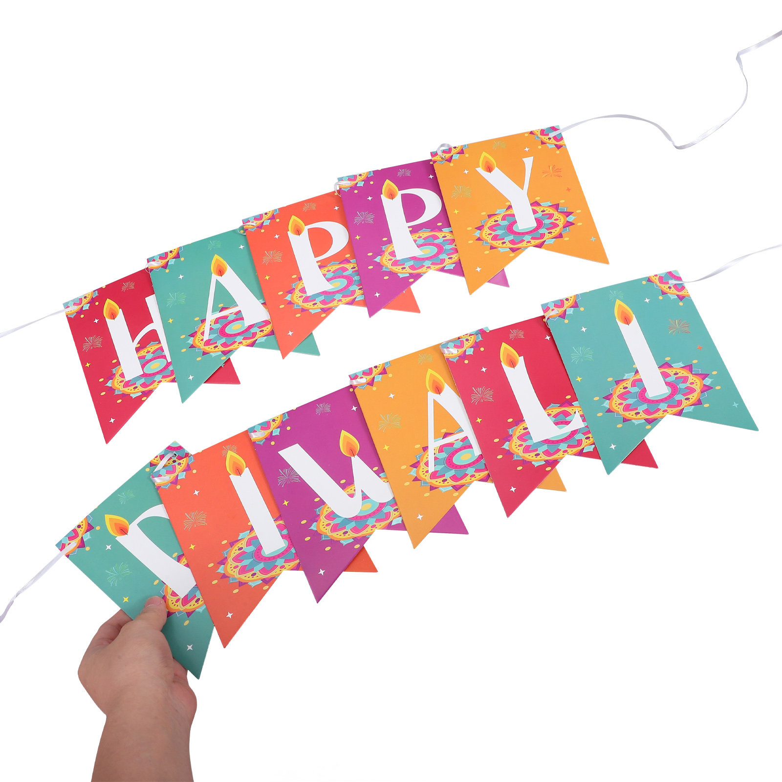 Celebrate Diwali Wall Decor Ba - Home Decor Garland のレビューと価格