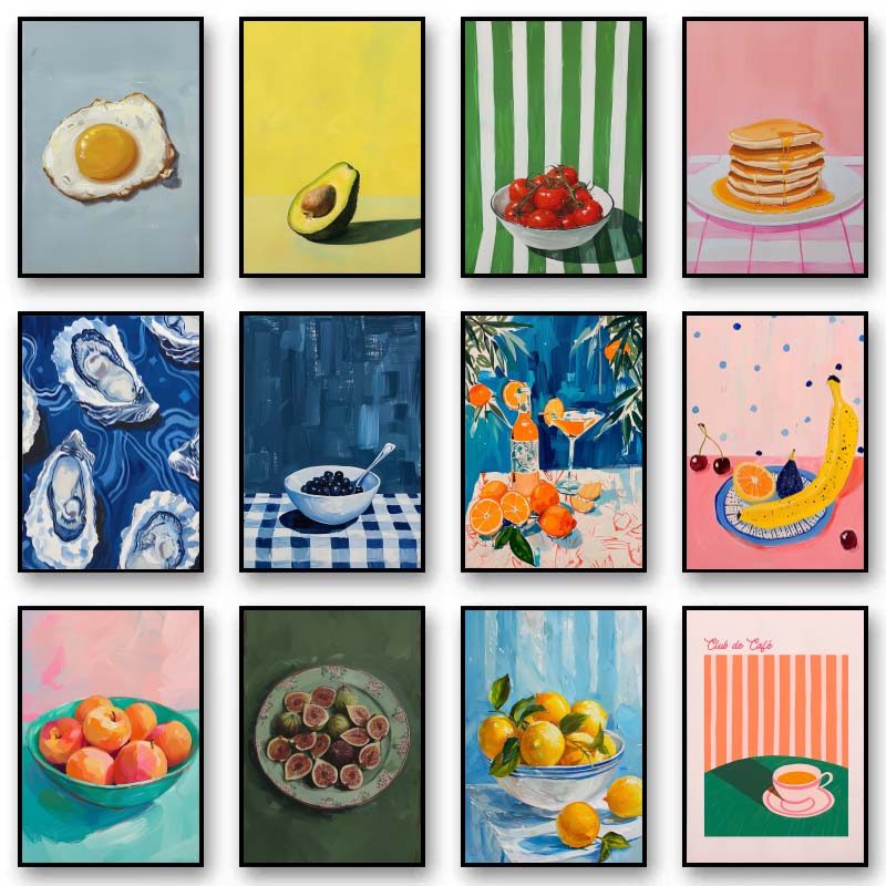 Vintage Dining Fruit Orange Av - Home Decor Orange のレビューと価格