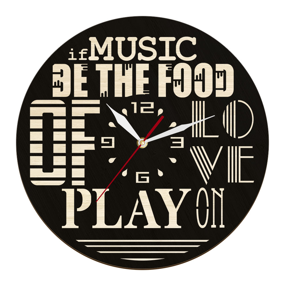 If Music Be The Food Of Love P - Home Decor Quotes On Wall のレビューと価格