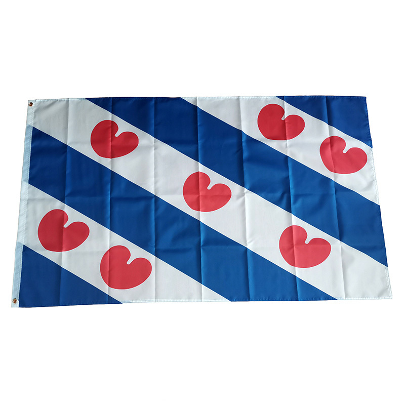 Friesland Flag Holland Netherl - Home Decor Netherlands のレビューと価格