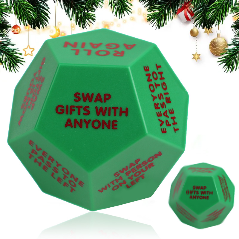 1/2Pcs Christmas Game Dice New - Home Decor Exchange のレビューと価格