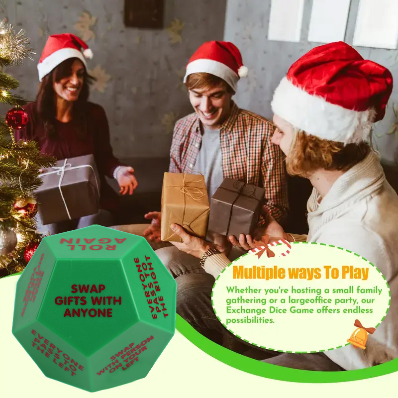 1/2Pcs Christmas Game Dice New - Home Decor Exchange のレビューと価格