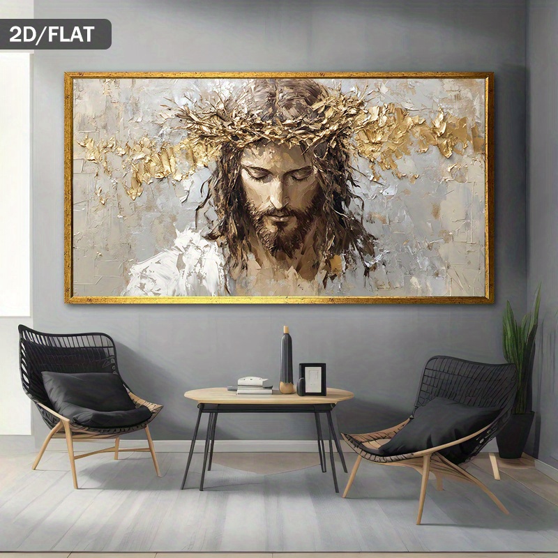 Jesus Christ Crown of Thorns C - Home Decor Jesus のレビューと価格