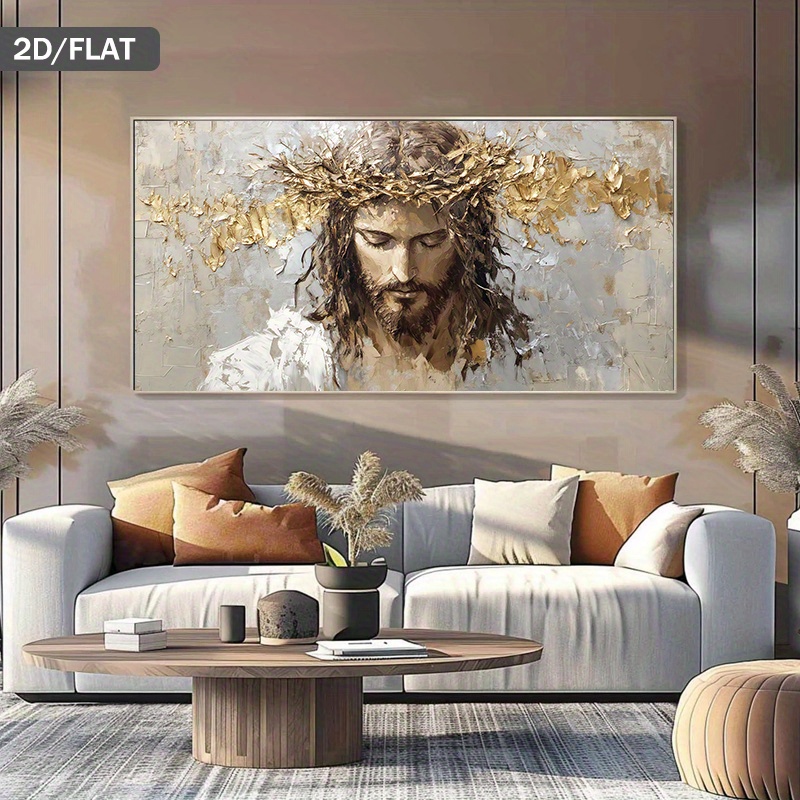 Jesus Christ Crown of Thorns C - Home Decor Jesus のレビューと価格