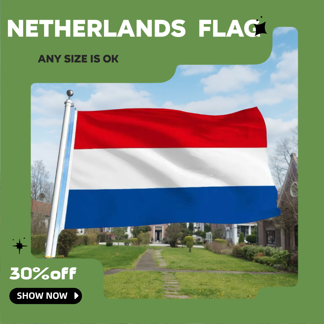 Netherlands Dutch Flag Banner  - Home Decor Netherlands のレビューと価格