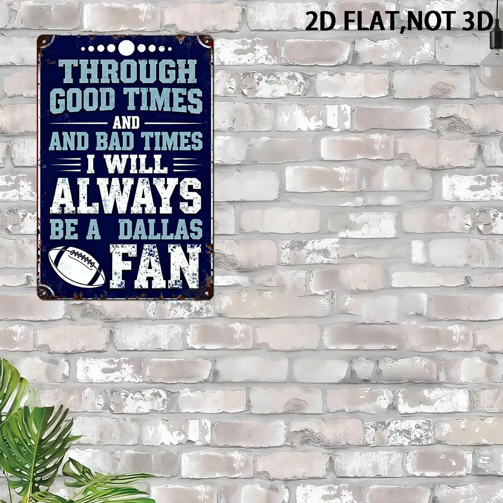 2D Flat Metal Tin Sign Dallas  - Home Decor Dallas のレビューと価格