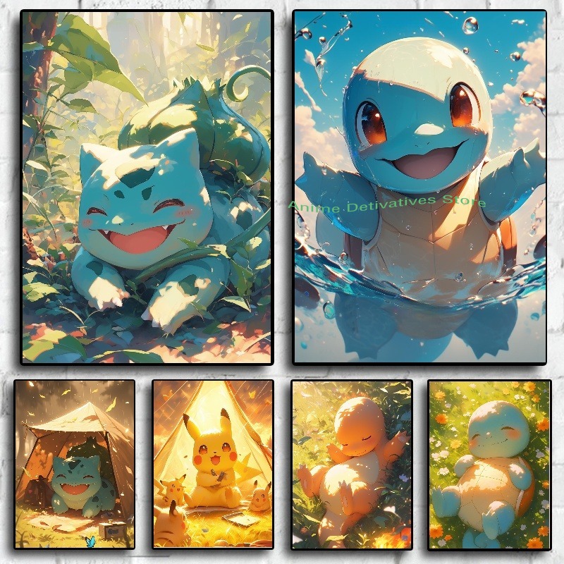 Anime Figures Hd Charizard Bul - Home Decor Niche のレビューと価格