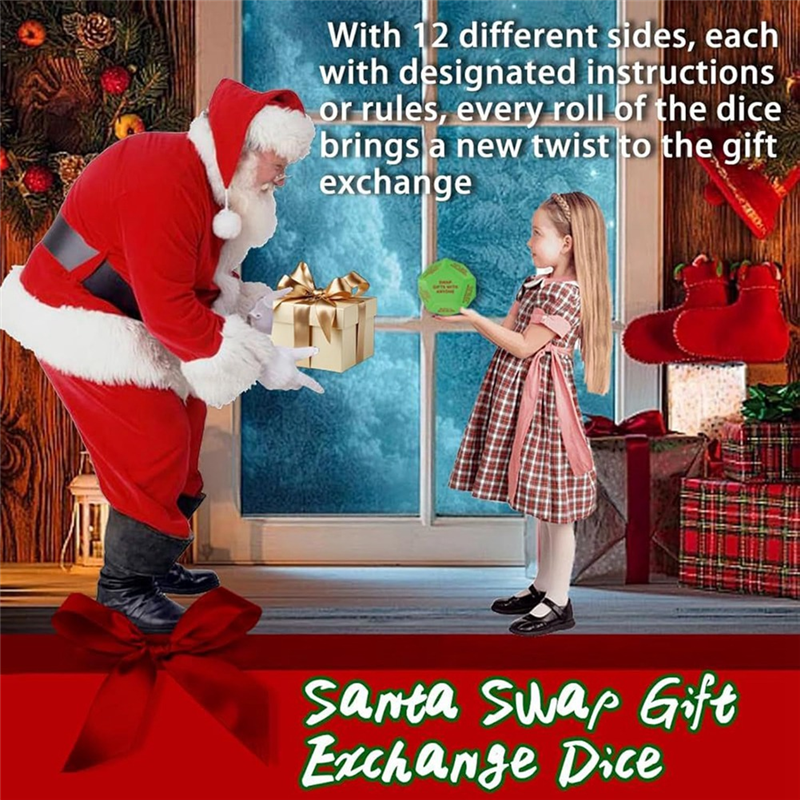 AS63-2PCS Santa Swap Gift Exch - Home Decor Exchange のレビューと価格