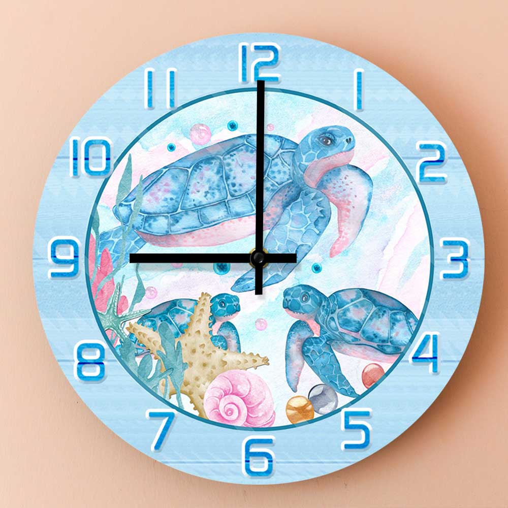 Watercolor Painting Sea Turtle - Home Decor Under 300 のレビューと価格