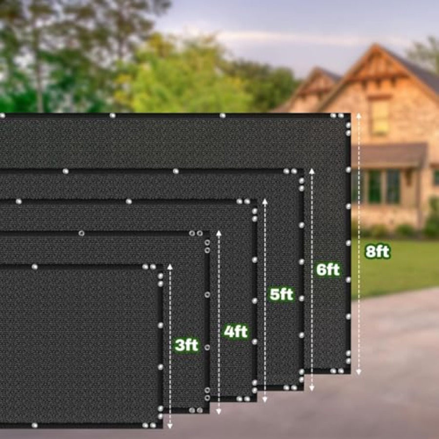 Privacy Screen Fence 4Feet x 5 - X Home Decor のレビューと価格