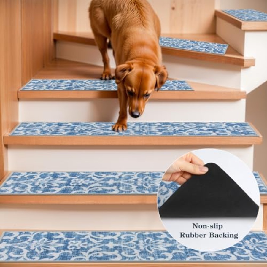 Carpet Stair Treads Non Slip B - X Home Decor のレビューと価格