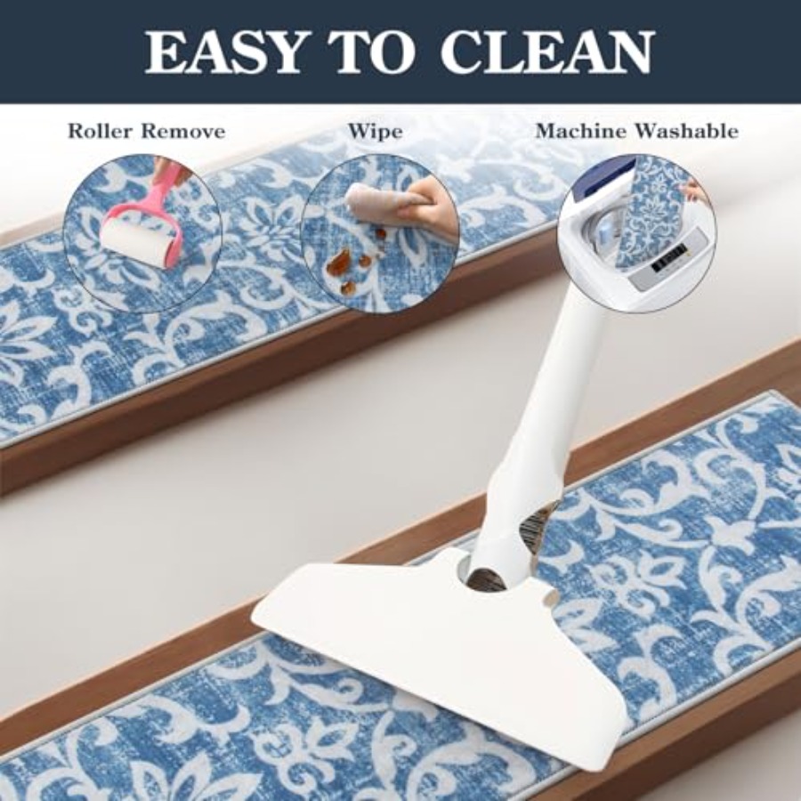 Carpet Stair Treads Non Slip B - X Home Decor のレビューと価格