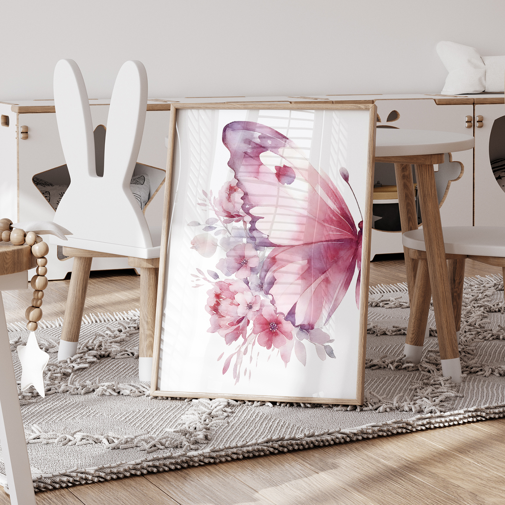 3pcs Cartoon Children Pink Lov - Home Decor Foto のレビューと価格
