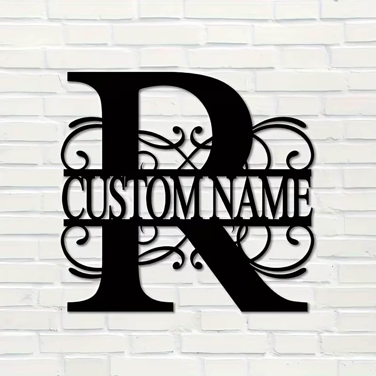 Classic Custom Monogram Metal  - Home Decor Wall Art のレビューと価格