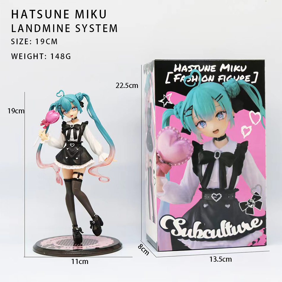 19cm Sexy Girl Hatsune Miku An - Home Decor Niche のレビューと価格