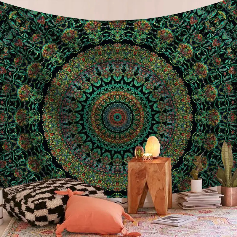 VIKAMA Indian Mandala Tapestry - Home Decor Quirky のレビューと価格