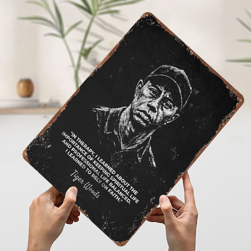 Tiger Woods Rely On Faith Quot - Home Decor Quotes On Wall のレビューと価格