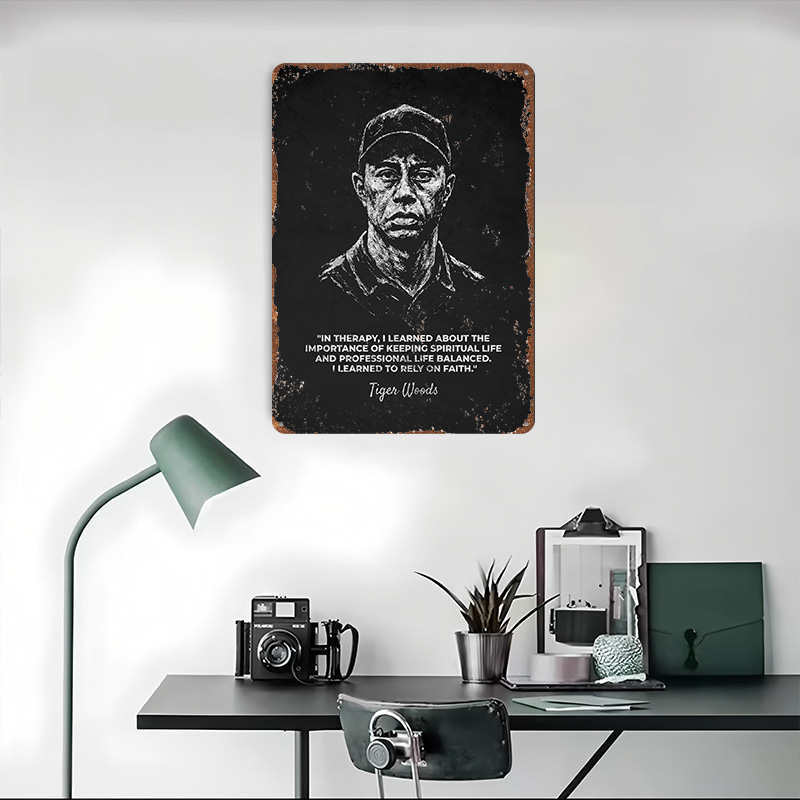 Tiger Woods Rely On Faith Quot - Home Decor Quotes On Wall のレビューと価格