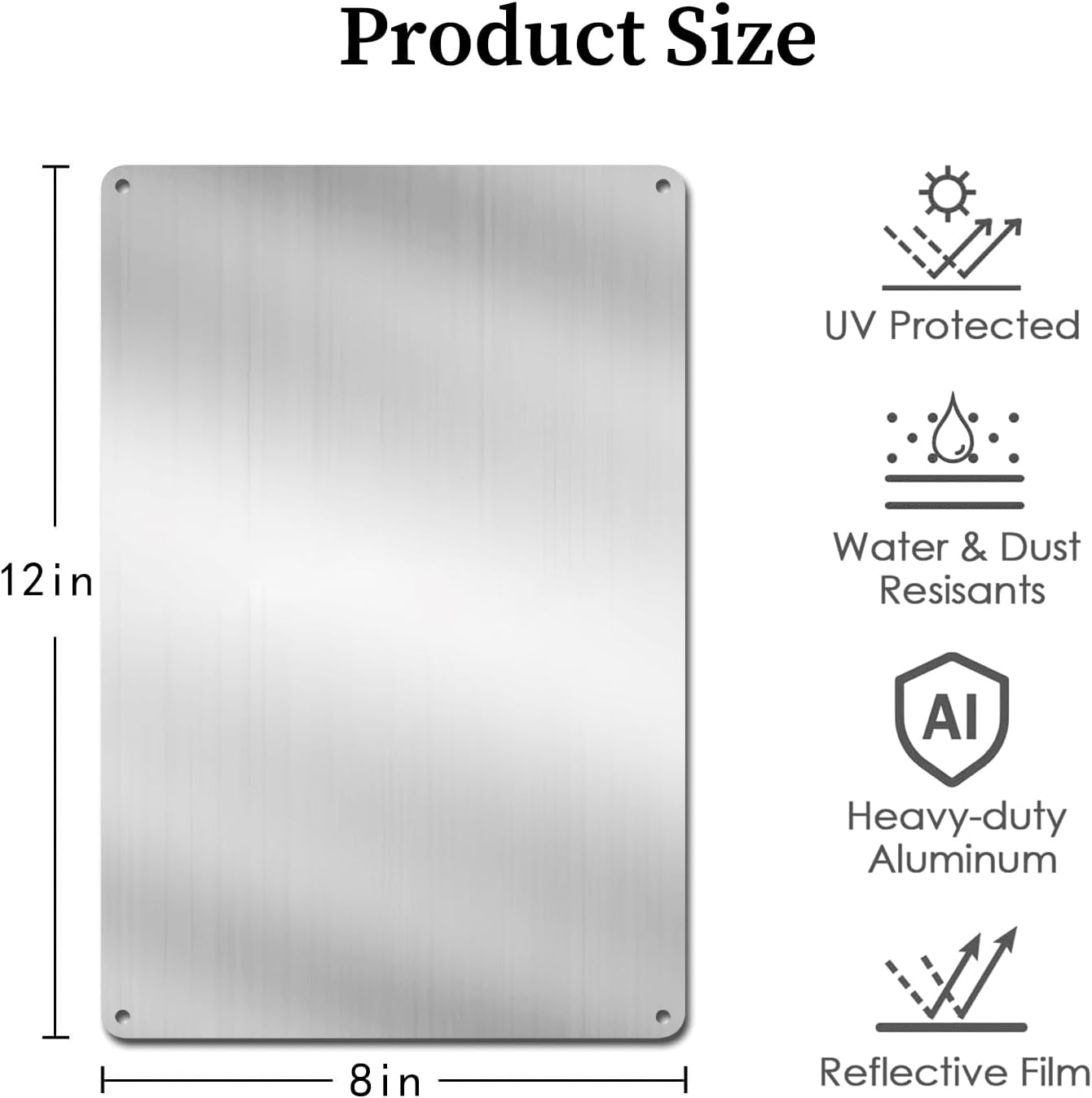 Vintage Metal Sign 