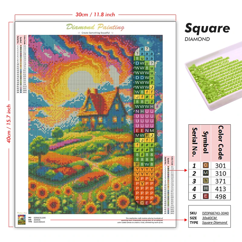 1PC frameless Easter Jesus Squ - Home Decor Jesus のレビューと価格