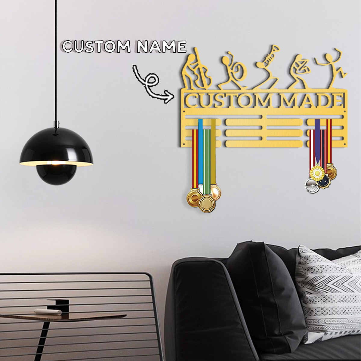 1pc Fashion Band Customized Me - Home Decor Wall Art のレビューと価格