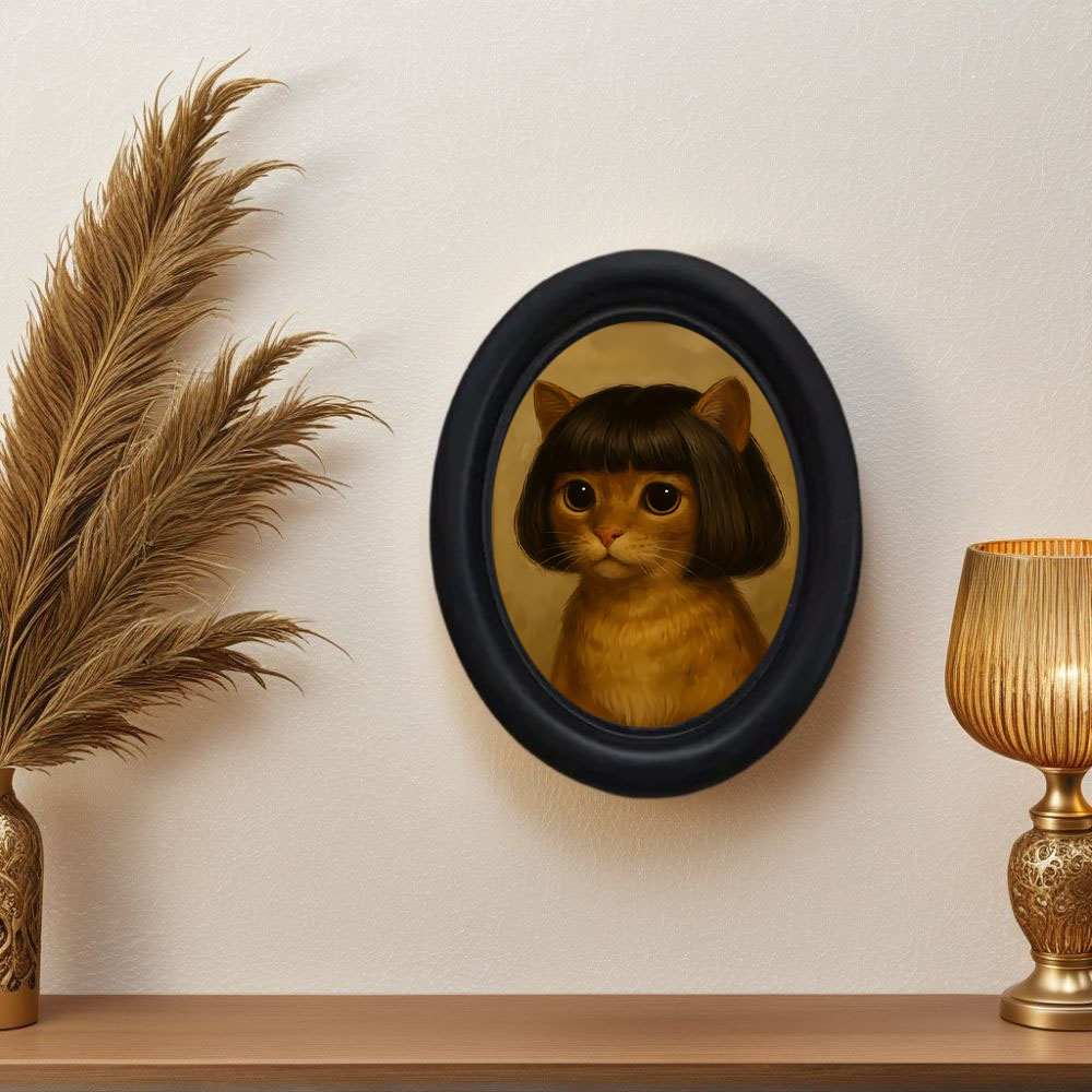 1 Piece of Fun Long-Haired Cat - Home Decor Quirky のレビューと価格