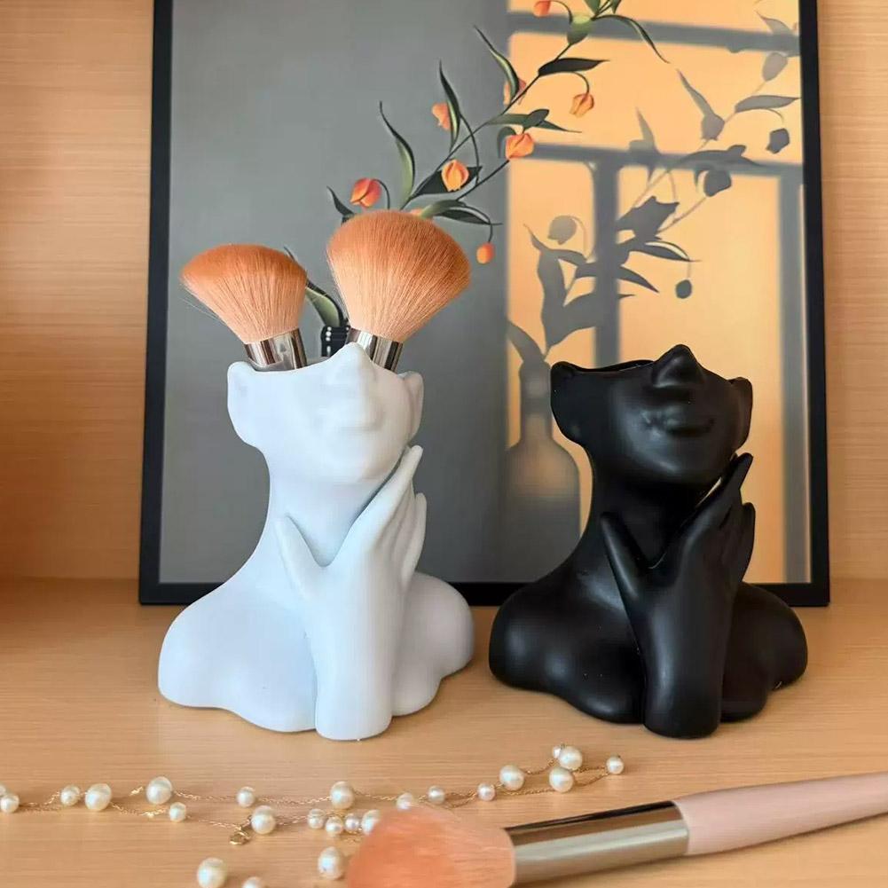 Female Bust Figurine Vase Make - Home Decor Quirky のレビューと価格