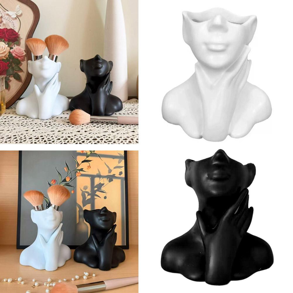 Female Bust Figurine Vase Make - Home Decor Quirky のレビューと価格