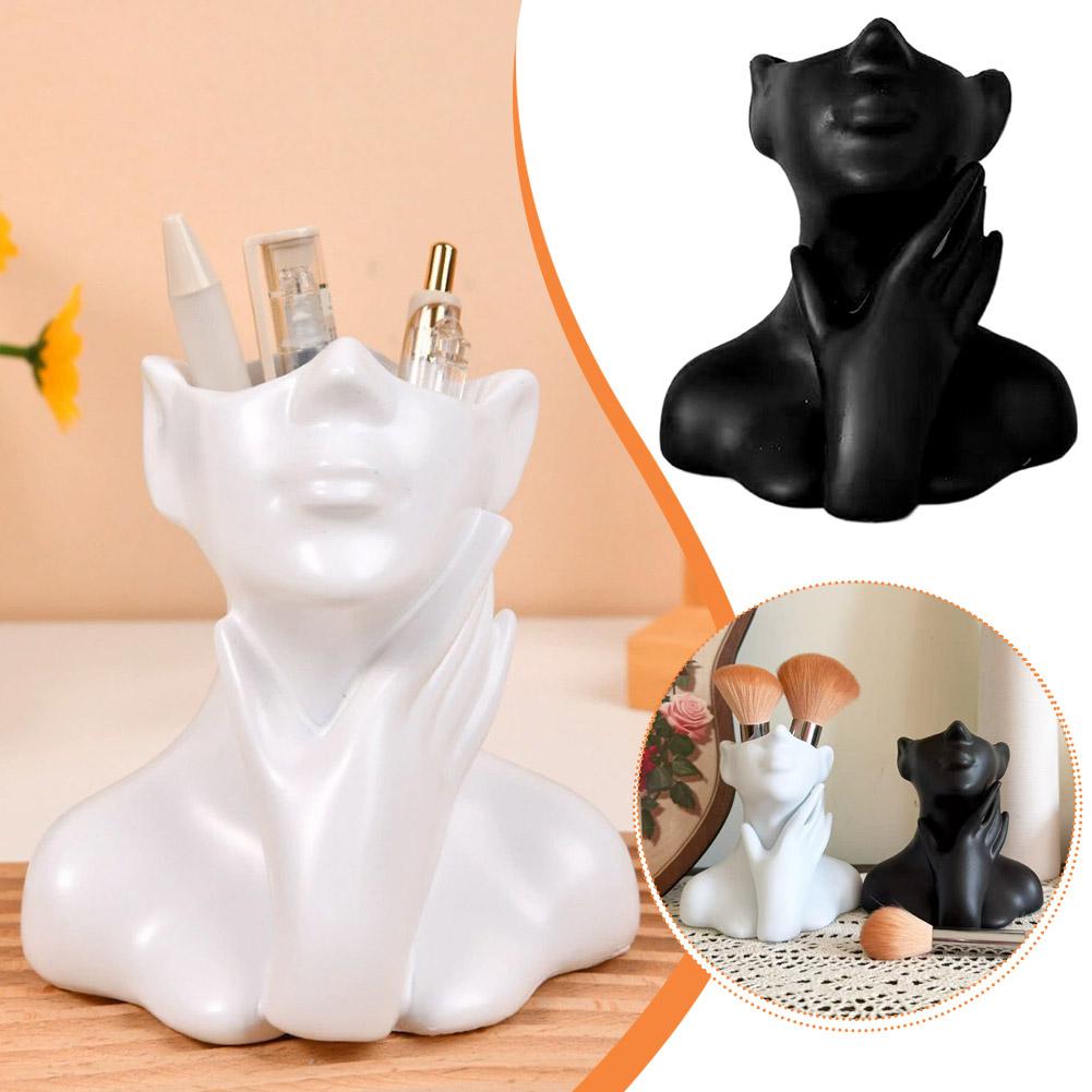 Female Bust Figurine Vase Make - Home Decor Quirky のレビューと価格