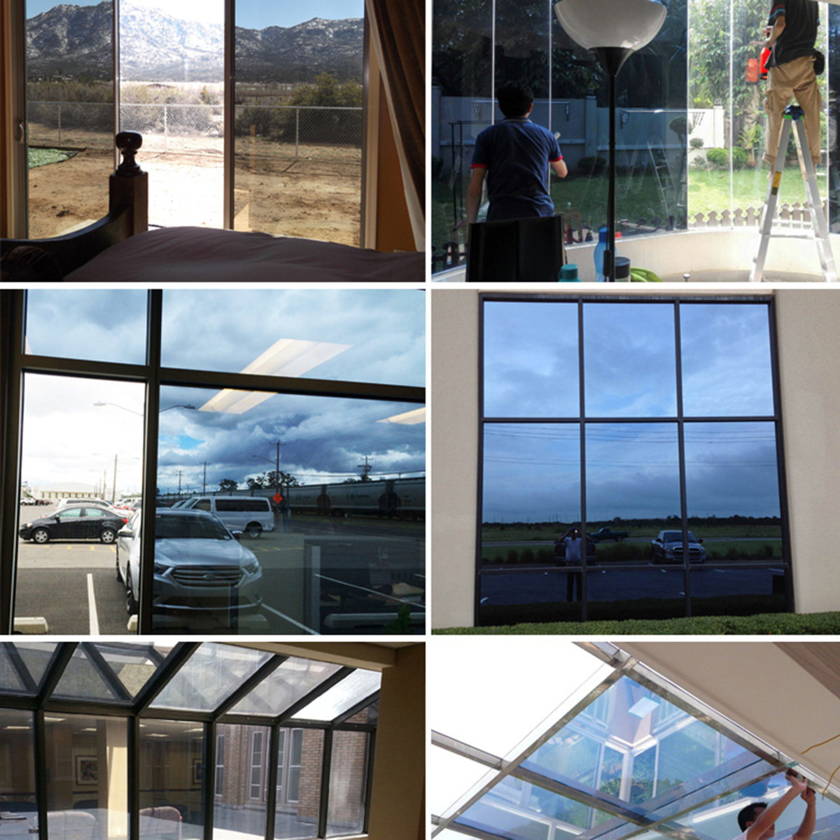 Silver Window Film 1M X 0. Pri - X Home Decor のレビューと価格